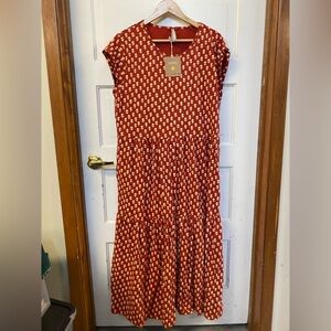 Mata traders 1x cotton jersey dress. Size 1x